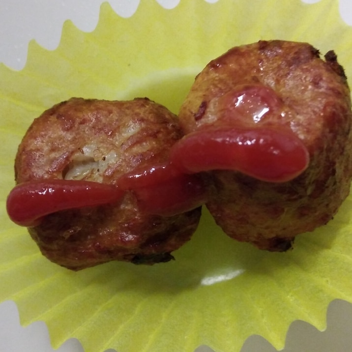 お弁当に! 簡単♪ 冷凍肉団子の素揚げ